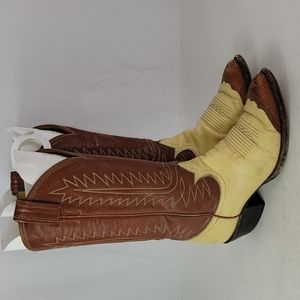 Vintage Tony Lama Leather Women's Western Boots.